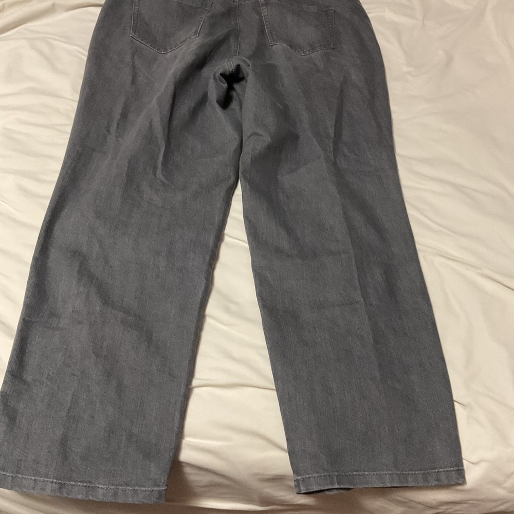 Gray Denim Jeans Gloria Vanderbilt
Size 18W
Gently worn dresses being - Picture 2 of 5